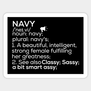 Navy Name Navy Definition Navy Female Name Navy Meaning Sticker